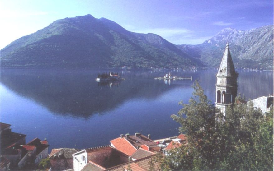 Bay of Kotor in Montenegro