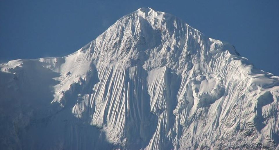 Nilgiri Peaks above Kali Gandaki Valley