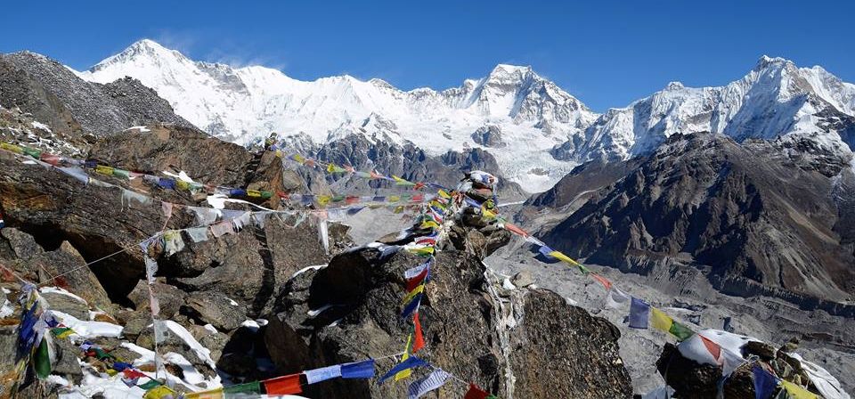 Cho Oyu and Gyachung Kang from Gokyo Ri