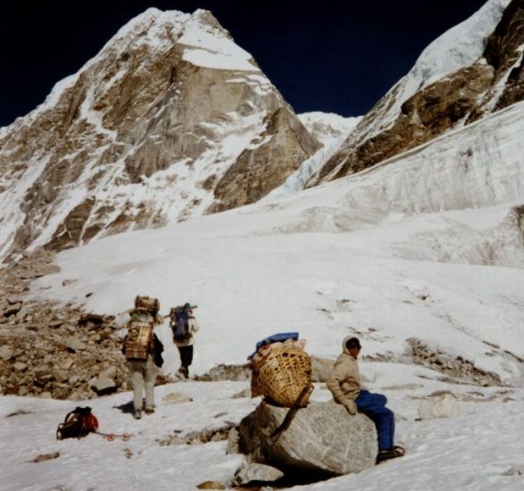 Mt.Tengi Kagi Tau from Drolamboa Glacier