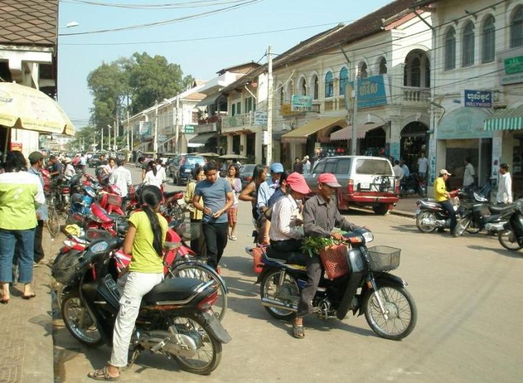 City Centre in Siem Reap in northern Cambodia