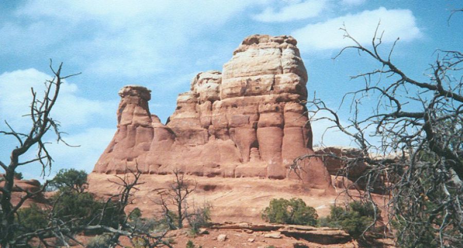 Sandstone Fin in Arches National Park