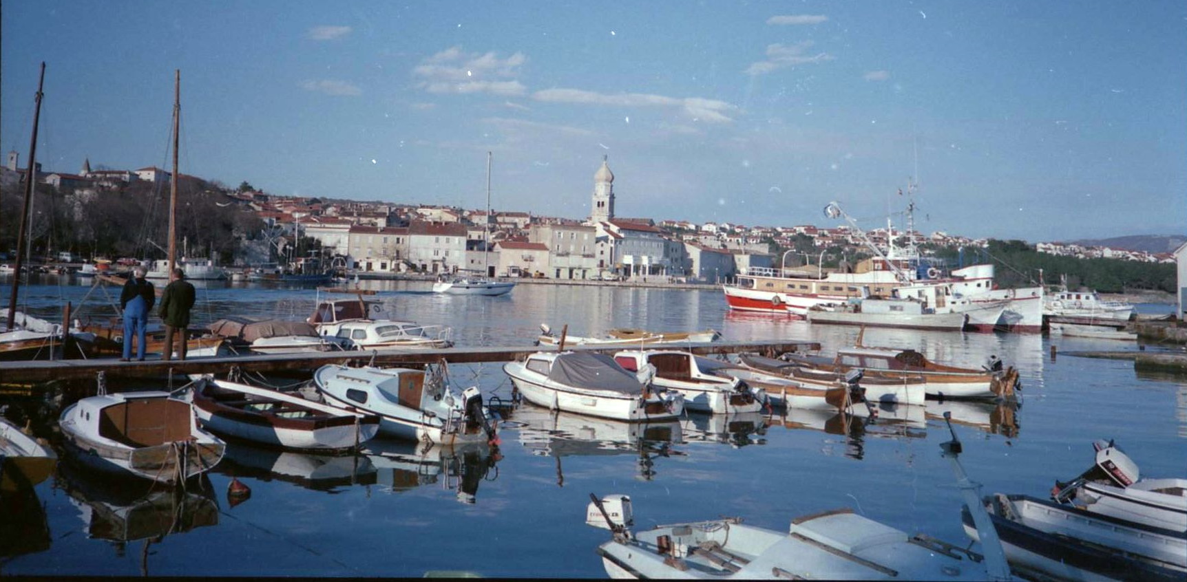 Marina on the Dalmatian Coast of Croatia