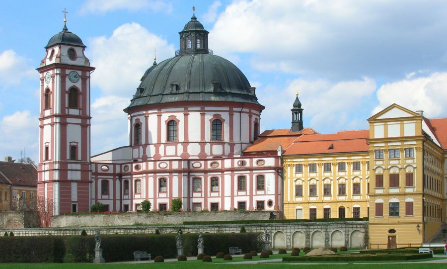 Jaromerice nad Rokytnou Chateau and St Margaret’s Chapel in the Czech Republic