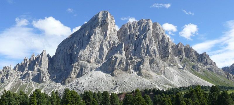 Peitlerkofel in the Italian Dolomites