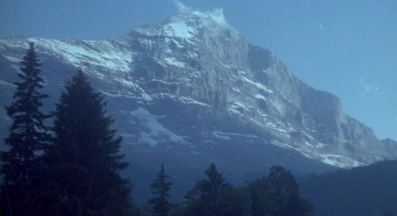 Eiger North Face from Grindelwald