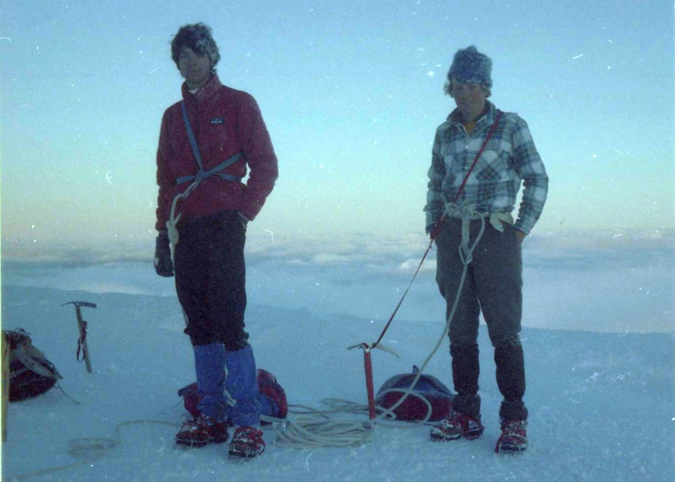 On Summit of Mont Blanc