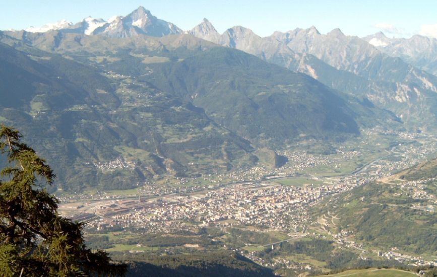 Val d'Aosta in NW Italy