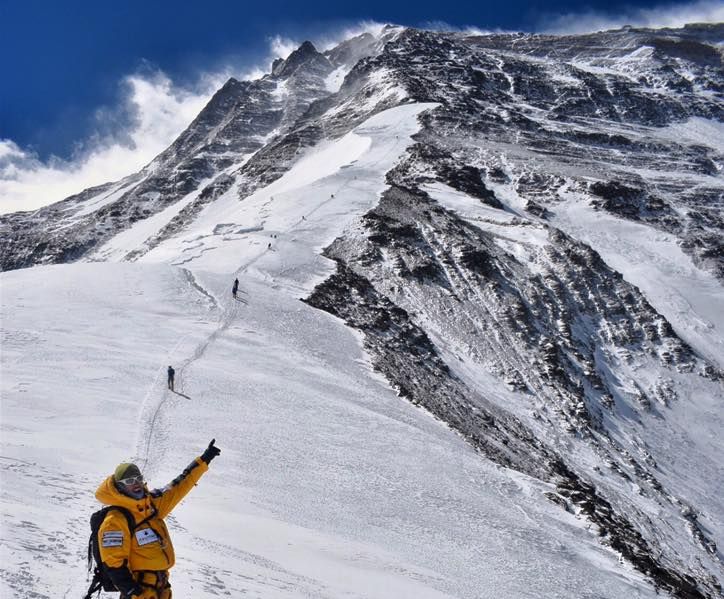 Everest North Side ascent route