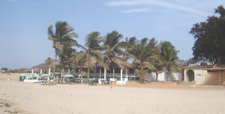 Beach Resort at Kotu on the Atlantic ( Kombo ) coast of The Gambia