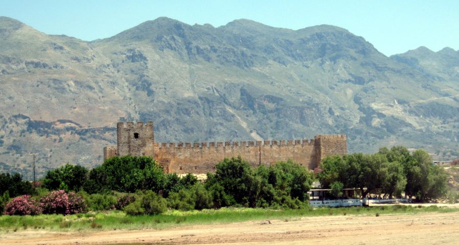 Frangokastello on the Greek Island of Crete