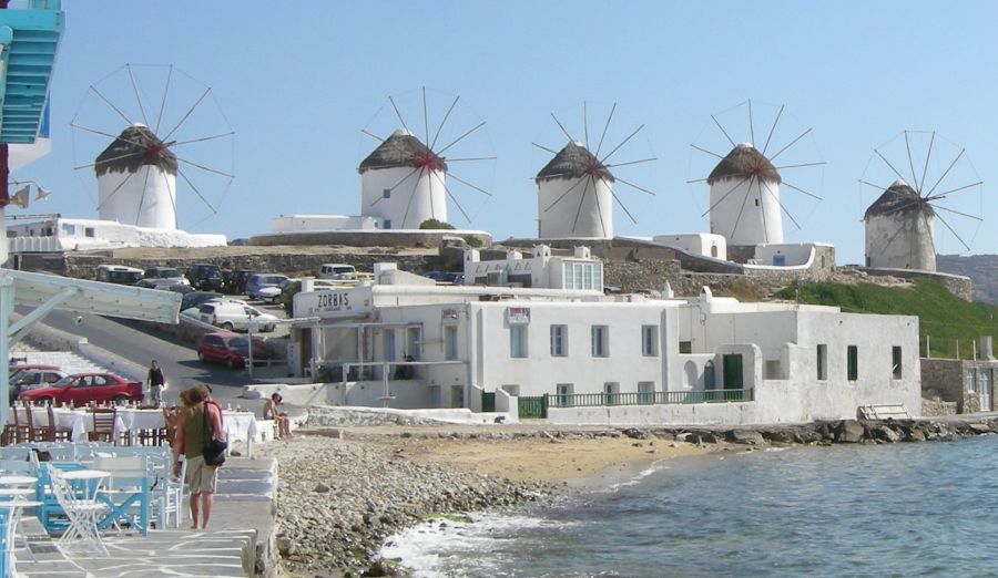 Windmills on Mykonos