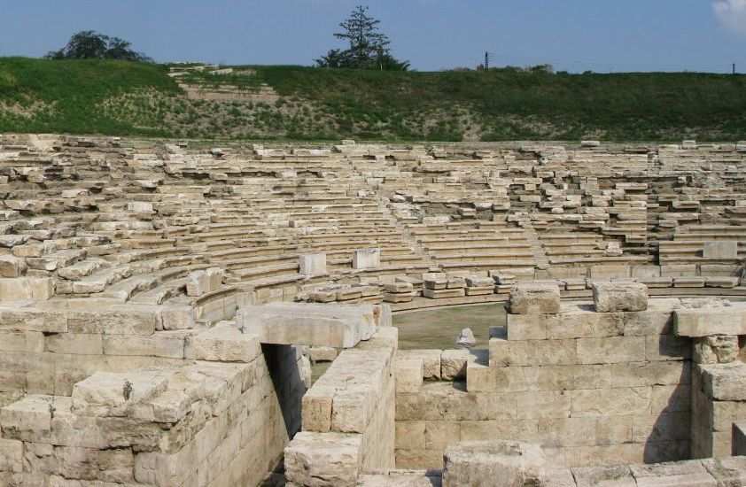 Ancient Amphitheatre in Larissa