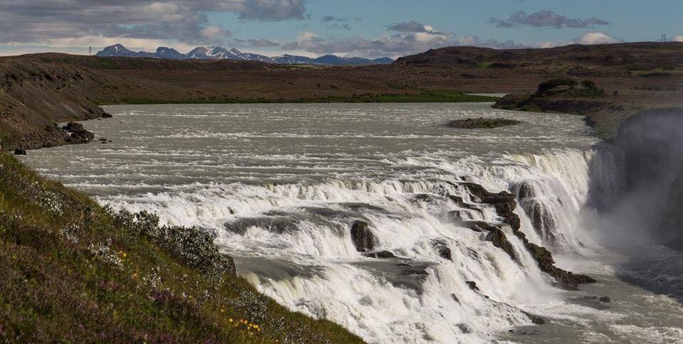 Gullfoss Waterfall in Iceland