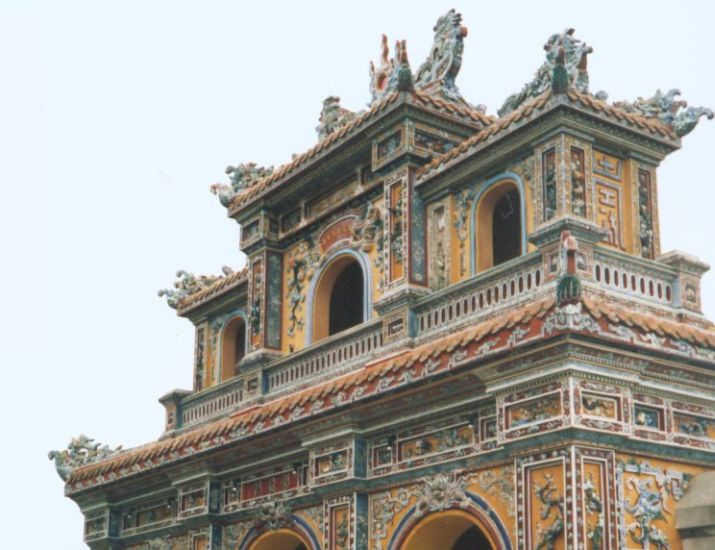 Hoa Bin Gate in the Citadel in Hue