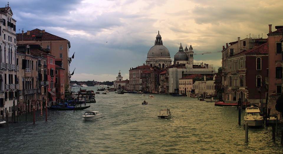 Grand Canal in Venice in Italy