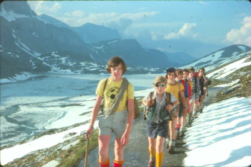 Daubensee on route to the Gemmi Pass in the Bernese Oberlands