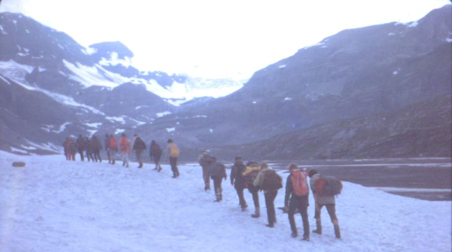 Ascent of the Wildstrubel in the Bernese Oberlands Region of the Swiss Alps