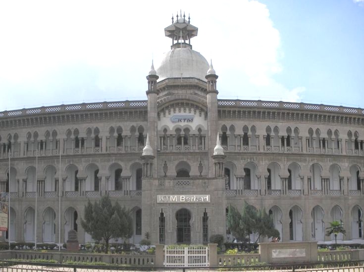 The Railway Station in Kuala Lumpur