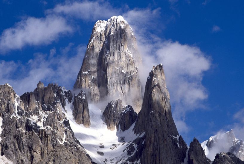 Trango Towers in the Baltora Region of the Pakistan Karakorum