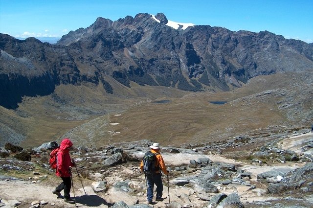 Hiking in the Cordillera Blanca, Huaraz