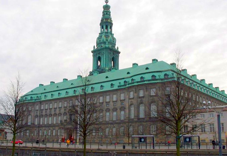 Christiansborg Palace in Copenhagen