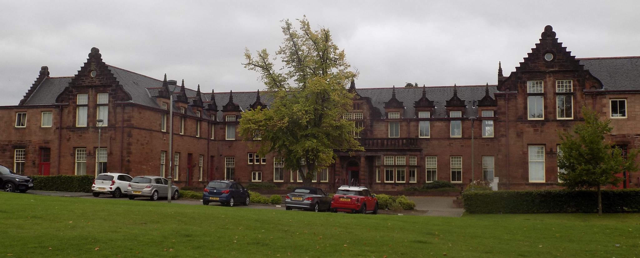 Former nurses quarters at Gartloch Hospital