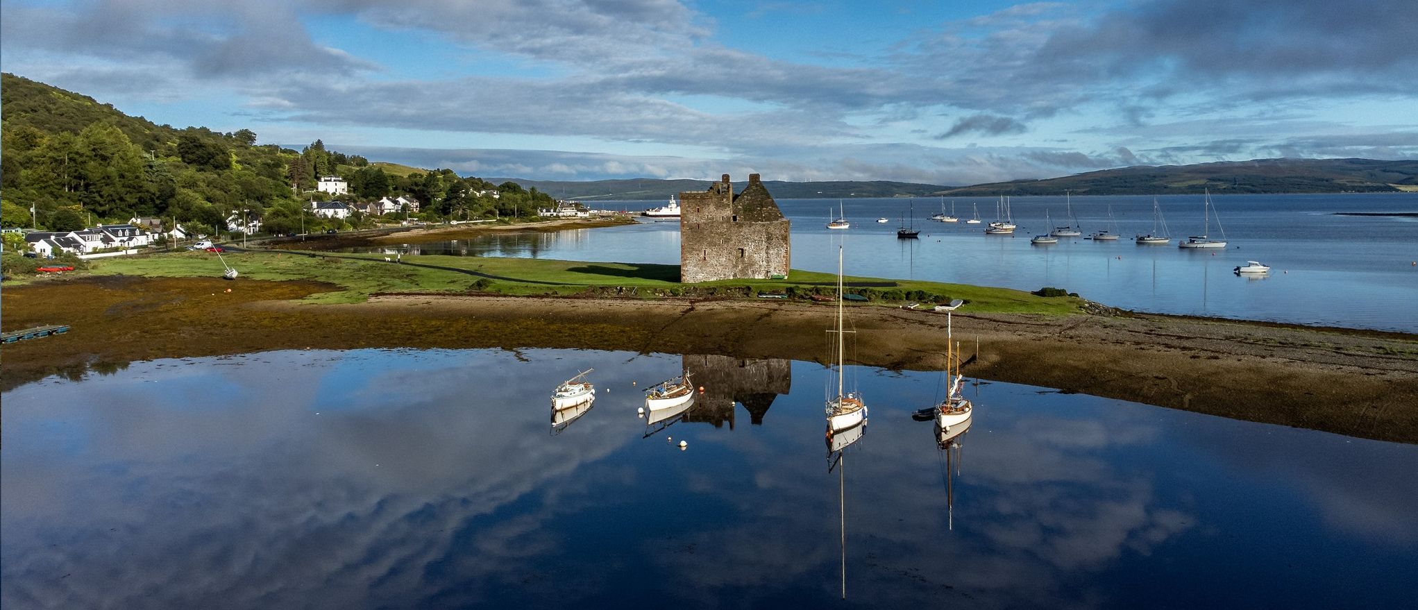 Lochranza Castle on the Isle of Arran