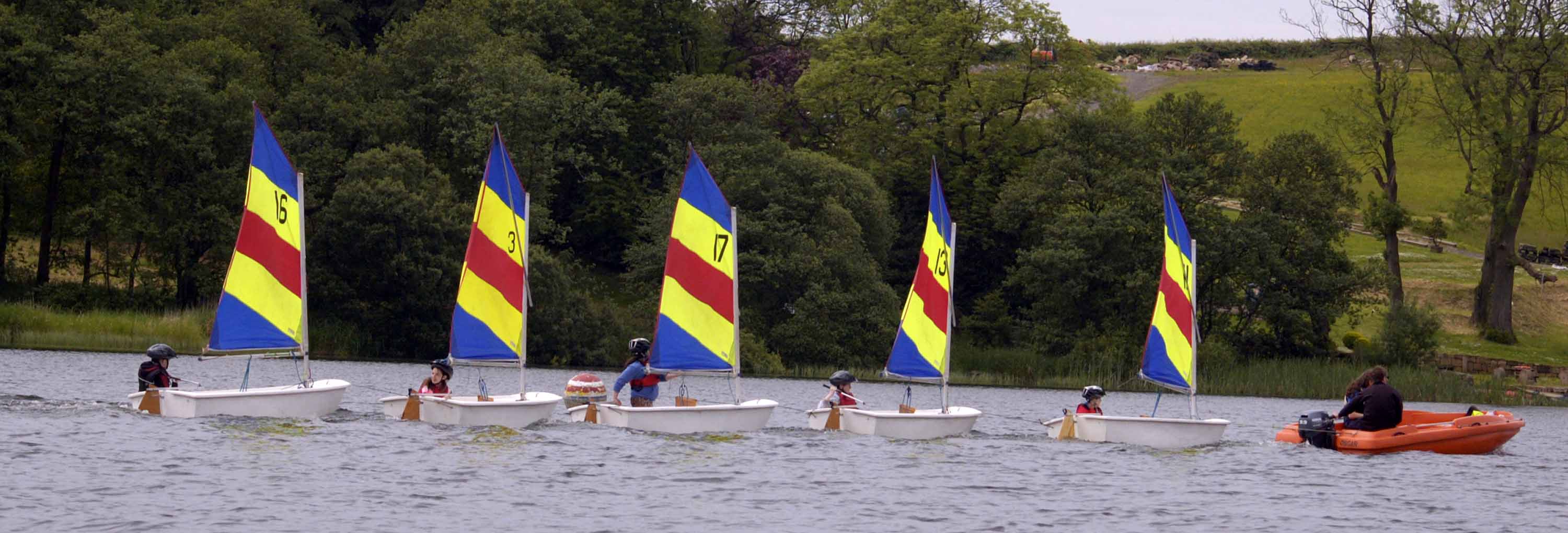 Bardowie Sailing Club on Bardowie Loch