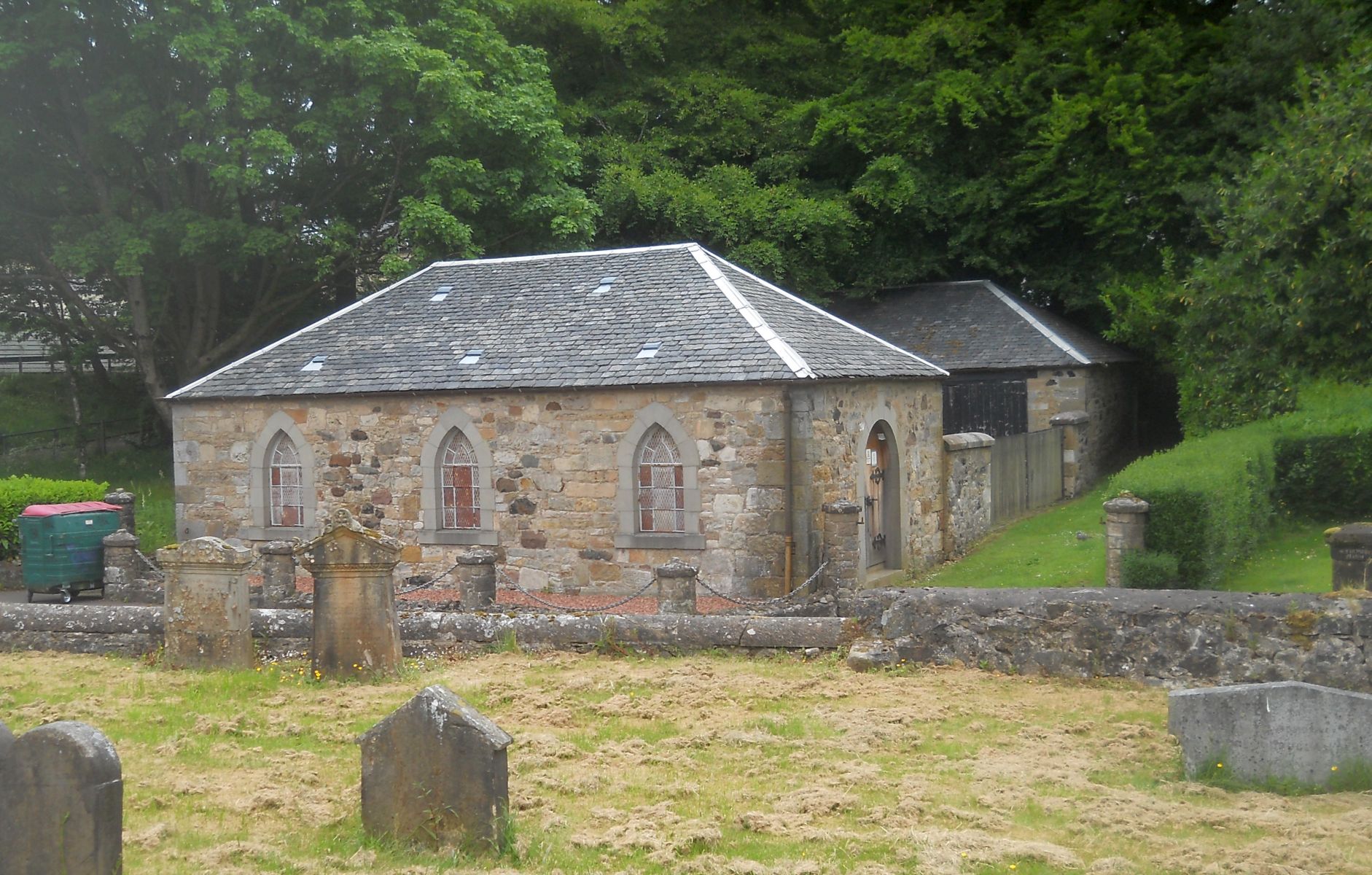 Former stables at New Kilpatrick Church in Bearsden