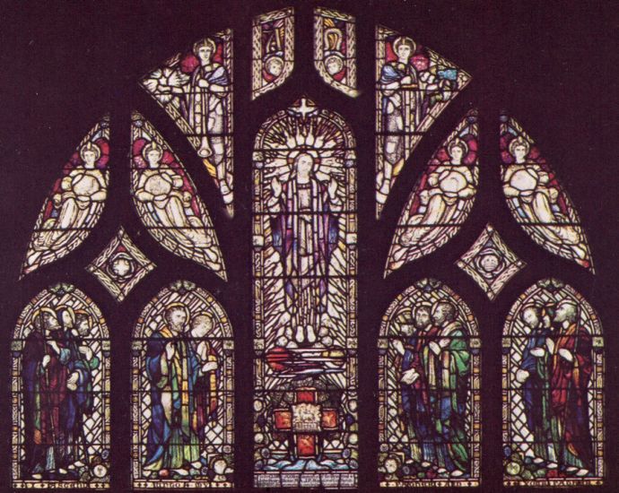 Dickie Memorial Window in New Kilpatrick Church in Bearsden