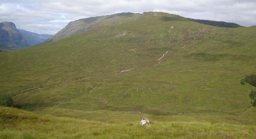 The West Highland Way - Devil's Staircase from Beinn a Chrulaiste in Glencoe