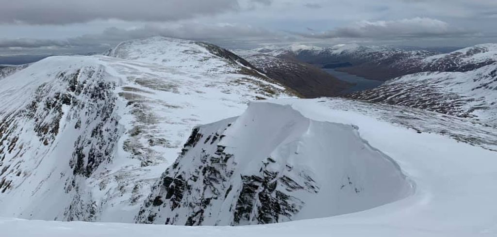 Summit Ridge of Beinn Achaladair