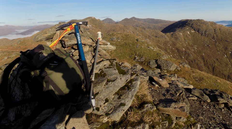 An Caisteal and Beinn a'Chroin from Beinn Chabhair