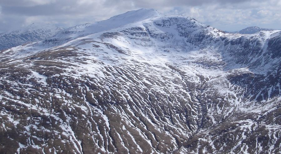 Beinn Dubhchraig from Beinn Chuirn