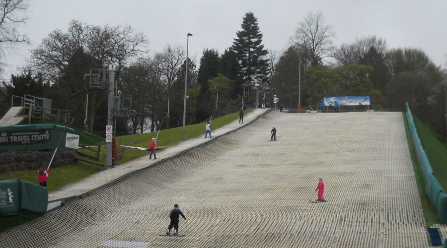 Dry Ski Slope in Bellahouston Park