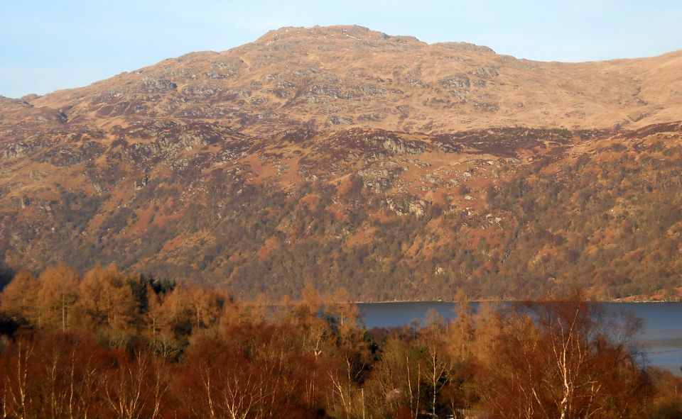 Ben Vorlich across Loch Sloy from Ben Vane