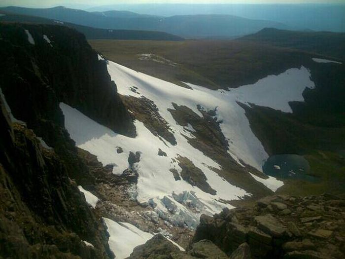 Cairn Lochan in the Cairngorms Massif