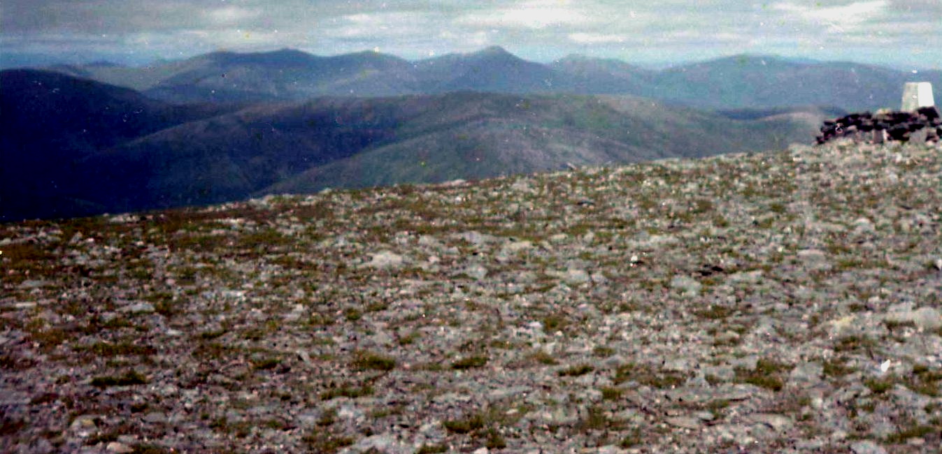 On round of 6 Munros at head of Loch Monar