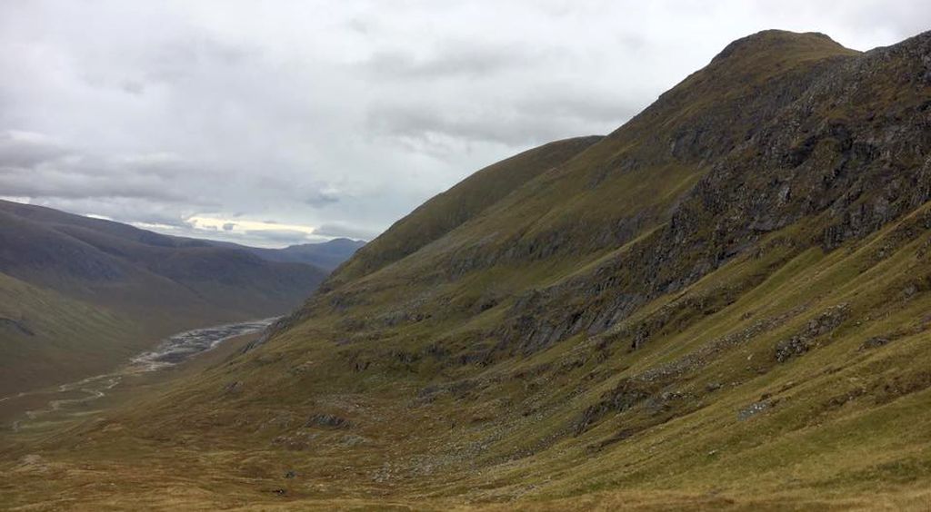 Lurg Mhor ( 986m ) at head of Loch Monar