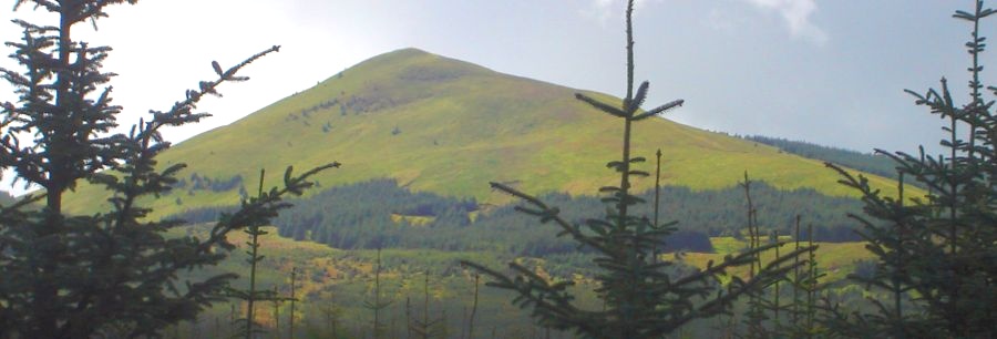 Meikle Bin in the Campsie Fells