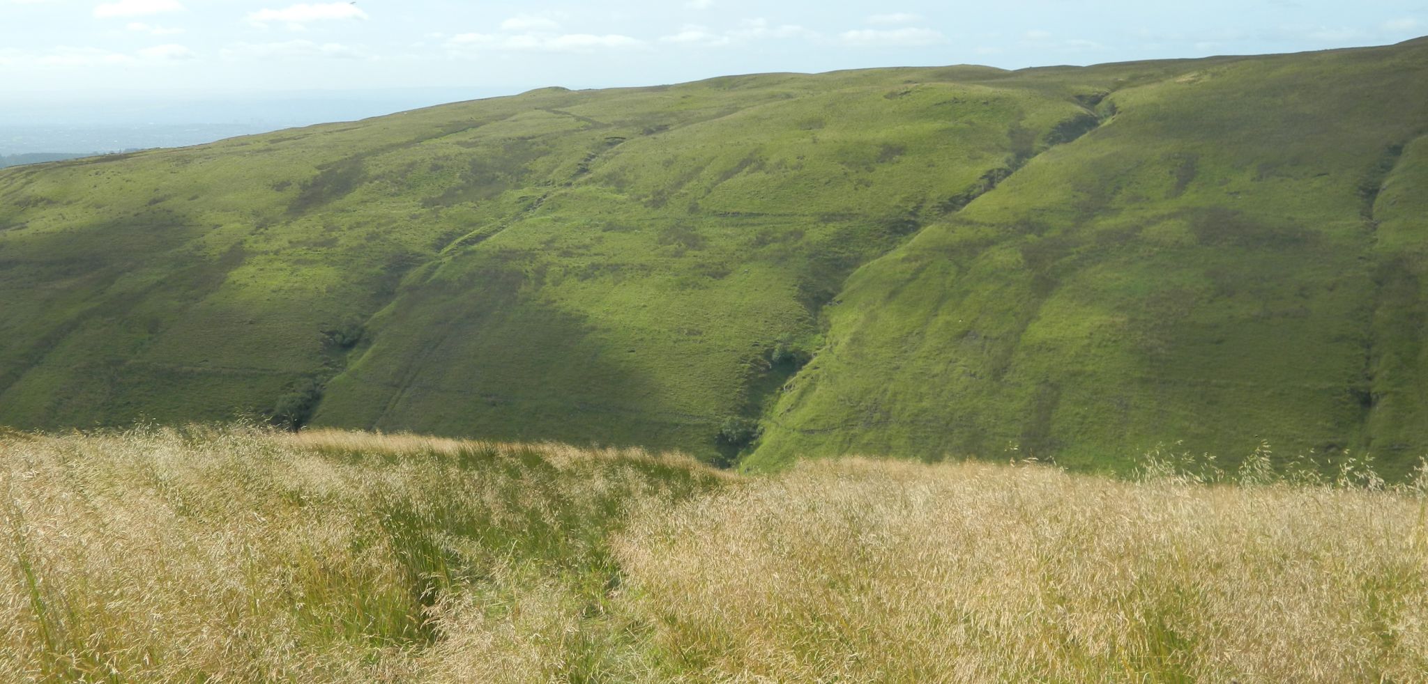 Dumbreck on ascent from Fin Glen