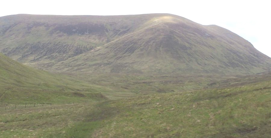 Srn a’ Choire Ghairbh above Loch Lochy in the Great Glen from Meall na Teanga