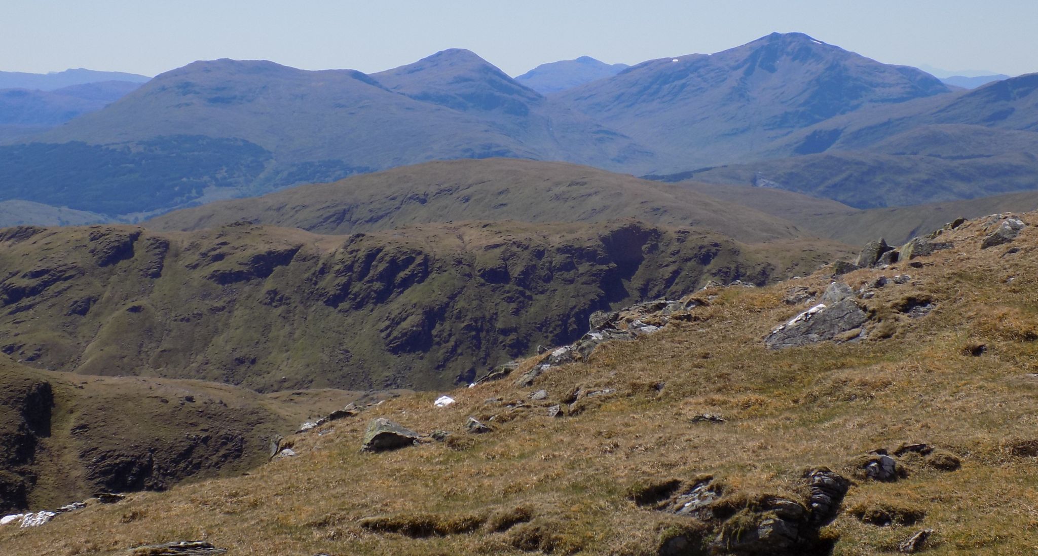 Ben Lui Group from Creag Mhor