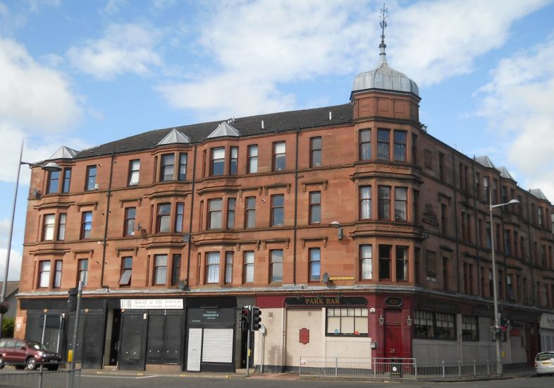 Red Sandstone building in Clydebank