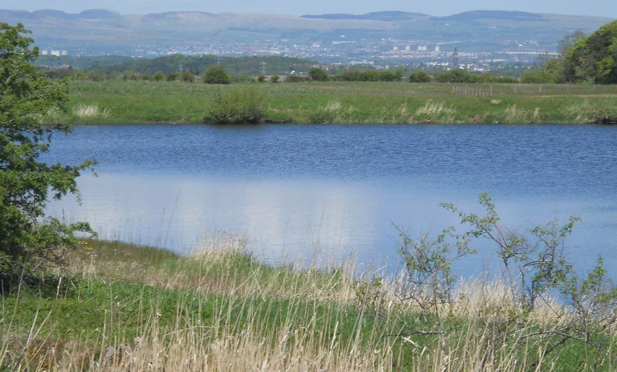 Campsie Fells from Littleton Reservoir