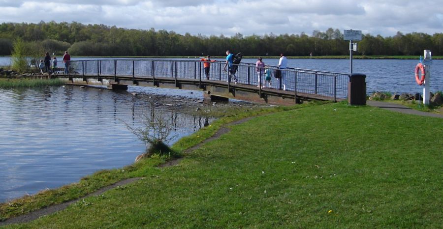 Lochend Loch at Drumpellier Country Park