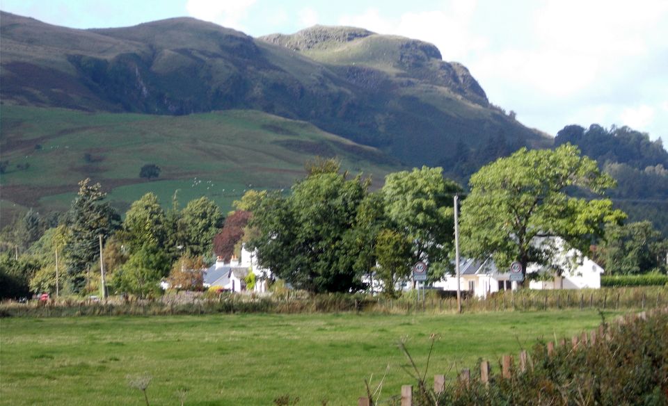 Dunmore Hill in the Campsie Fells above Fintry