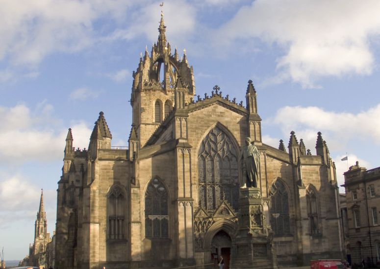 Saint Giles Cathedral in Edinburgh