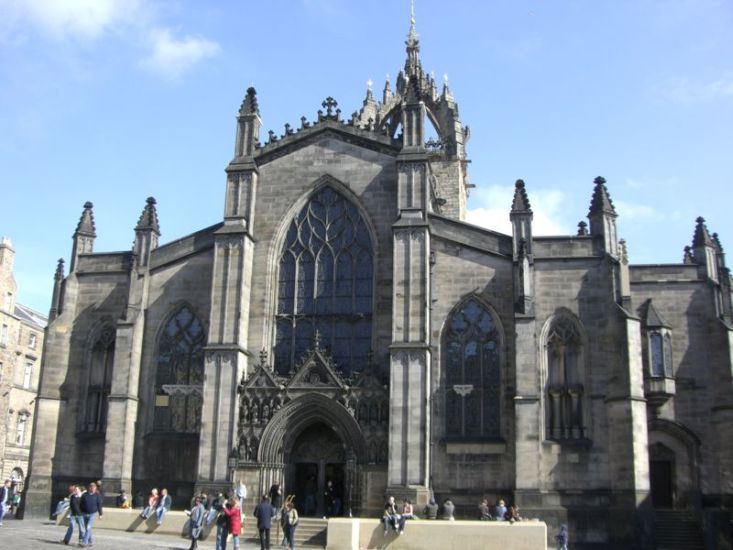 Saint Giles Cathedral in Edinburgh